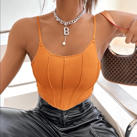 SHEIN Solid Asymmetrical Cami Top - Picture 1 of 6